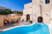 #05143, Stone built villa with private pool in Crete countryside