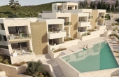 #05131, Breathtaking sea view apartments in Crete, meters away from the beach.