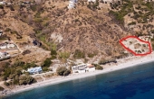 #03297, Unique beachfront plot of land in Evia island.