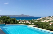 #05166, Stone villa in Crete with breathtaking sea view.
